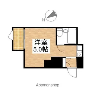 パリーマンション【4階】の間取り