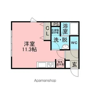 エル・パームコート【1階】の間取り
