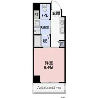 ワイズタワー新栄【3階】の間取り