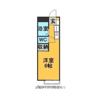 コーポ伊藤【1階】の間取り