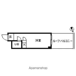 ハイシティ高田馬場【3階】の間取り