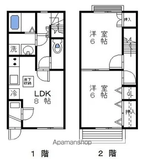 TERRA【2階】の間取り