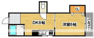 レジデンス石田【2階】の間取り