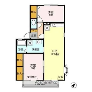 ラフィネ FG【2階】の間取り