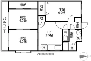 エクセルハイツ【2階】の間取り