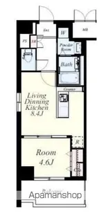 プレジール薬院テラス【7階】の間取り