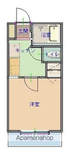 カレッジハウスNEXT21ーⅠ(カレッジハウスネクストニジュウイ【201号室】の間取り