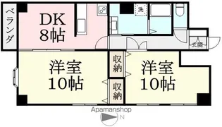 メゾン・ライラック【301号室】の間取り