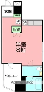 AZENIA【6階】の間取り