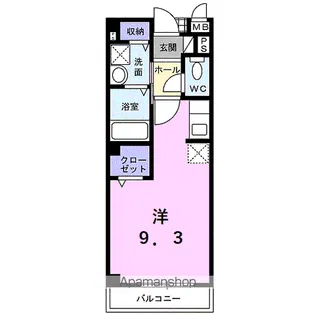 MILKY WAY【1階】の間取り