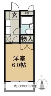 ハイツリバーサイド【304号室】の間取り