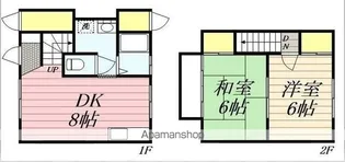 メゾンハイクレスト【1階】の間取り