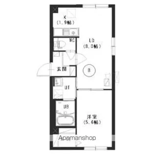 アッサンブラージュM.K.M.【3階】の間取り
