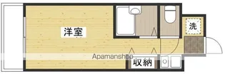 ウィンディア海老園【515号室】の間取り