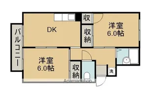 ファミール上吉田【A205号室】の間取り