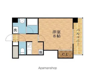 オマージュ A【602号室】の間取り