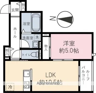 (仮称)川越市南通町パレス【202号室】の間取り