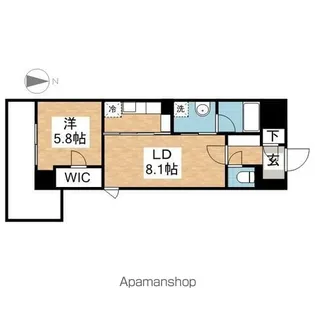 ダイワシティー千種【201号室】の間取り