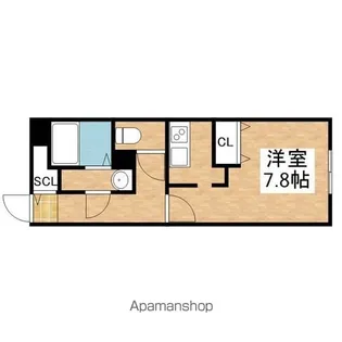 G VIVRE 御器所【3階】の間取り