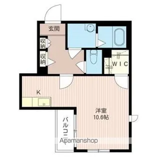 ニューアピア中野【302号室】の間取り