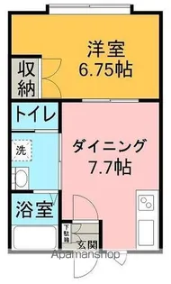 北海道網走市潮見2丁目【アパート】の間取り
