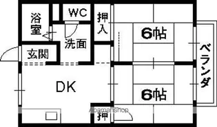 セジュール翠【1階】の間取り