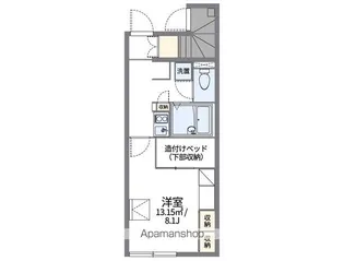 レオパレスレオーノ【1階】の間取り