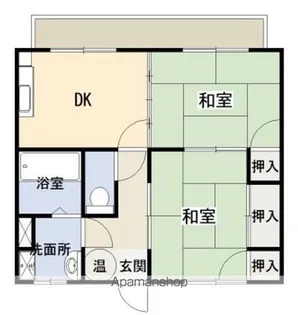 ブルゴーニュマンション【303号室】の間取り