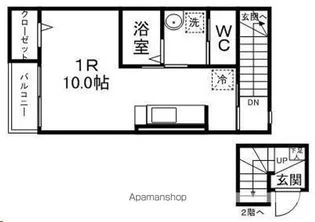 オーロラコート【2階】の間取り
