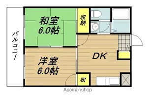 エムアールハイツ【2階】の間取り