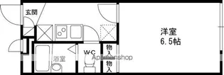 レオパレスヒカリ【105号室】の間取り