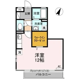 リファルジェント泉 C棟【1階】の間取り