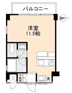 コリドールシュッド【2階】の間取り