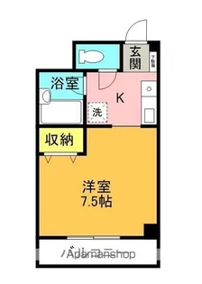 ハイツみやび【306号室】の間取り