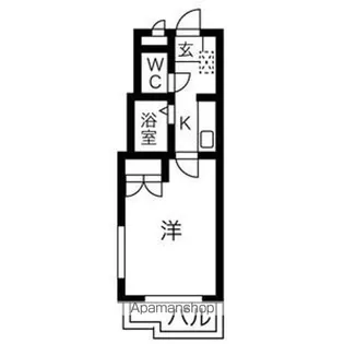 タウンライフ星ヶ丘【1階】の間取り