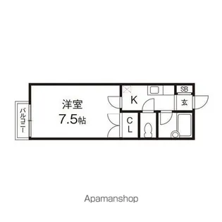 フォーチュンヒルズⅡ【203号室】の間取り