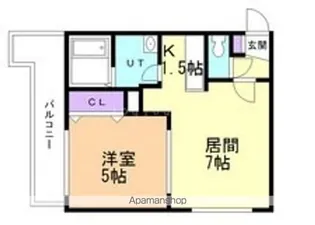 アベニュー224【3階】の間取り