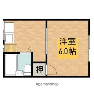 岩崎文化【1階】の間取り