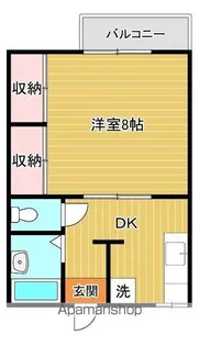 サンハイツK【2階】の間取り