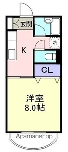 エルセラーンⅡ【313号室】の間取り