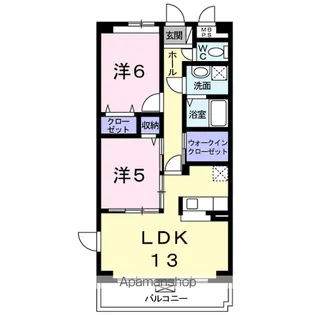 Sakura ビベンテⅡ【2階】の間取り