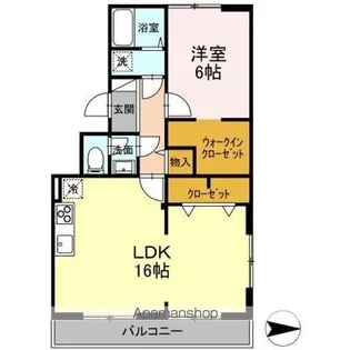 浮間パークサイドハイツ【1階】の間取り