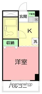 アベニール伊勢原【400号室】の間取り