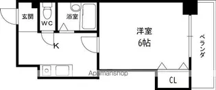 サニースポット【4階】の間取り