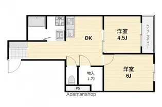 十日市ビル2【4階】の間取り