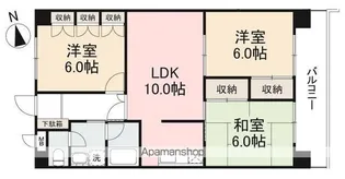 リバーサイド茜【4階】の間取り
