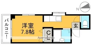パインヴィレッジ【2階】の間取り