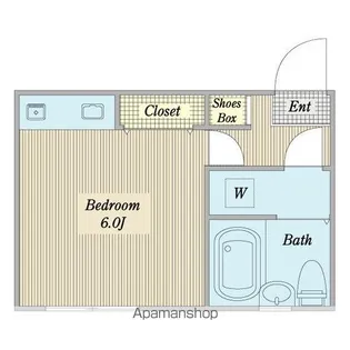 桜台コートハウス【302号室】の間取り