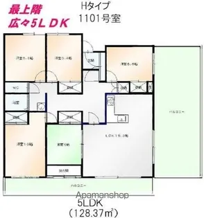 リアライズ山下町【11階】の間取り