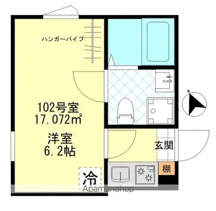 GARDENS小金井【1階】の間取り